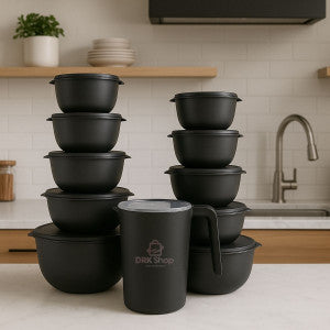 Kit Potes Bowl com tampas